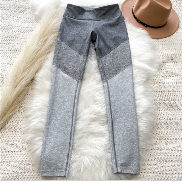 Outdoor Voices Gray Ash Dove Springs 7/8 Legging Colorblock High Rise Small - Picture 4 of 14